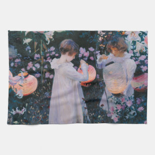 Paño De Cocina Carnation Lily Lily Rosa John Singer Sargent Art