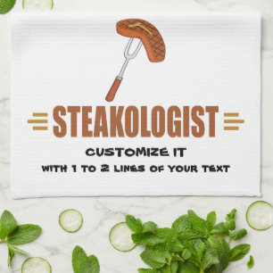 Paño De Cocina Carne divertida