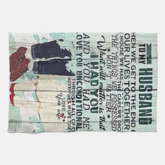 Paño De Cocina Carta corta al marido | Regalo de diseño de Guay |