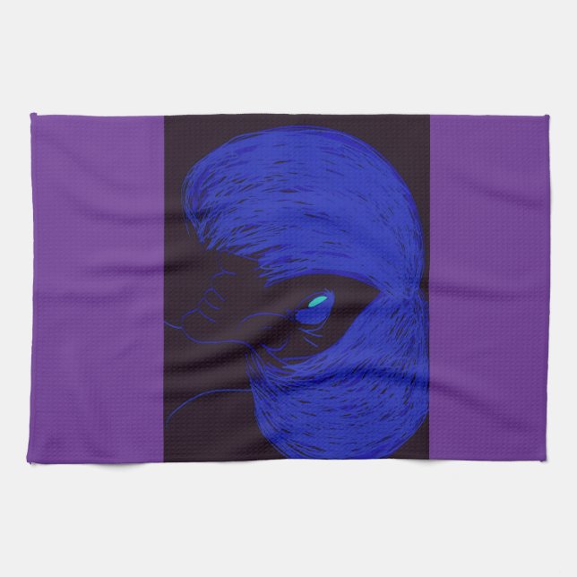 Paño De Cocina Cartoon Character Art Kitchen Towel (Horizontal)