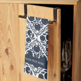 Paño De Cocina Casa de Campo Rústica de Arándanos Estilo Francés