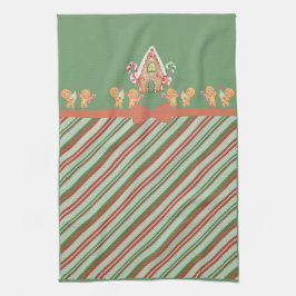 Paño De Cocina Casa de pan de jengibre y cocina de pan de jengibr