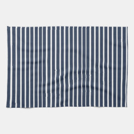 Paño De Cocina Casa de playa Navy Blue Stripe