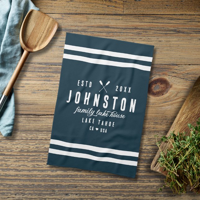 Paño De Cocina Casa moderna de lago rústico | Blanco de la Marina (Subido por el creador)