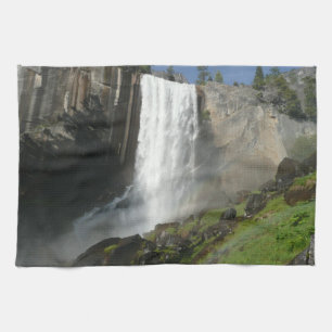 Paño De Cocina Cascada Vernal I en el Parque Nacional Yosemite