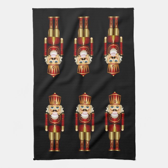 Paño De Cocina Cascanueces del oro (Vertical)
