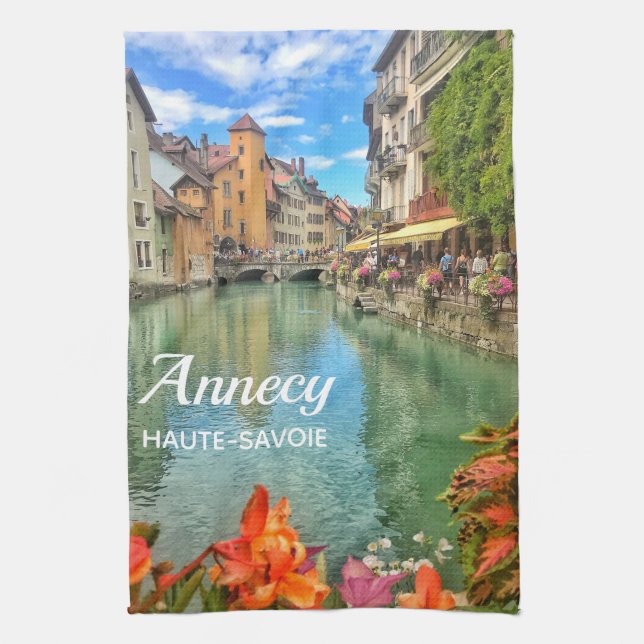 Paño De Cocina Casco Antiguo de Annecy (Vertical)