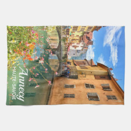Paño De Cocina Casco antiguo de Annecy, Francia