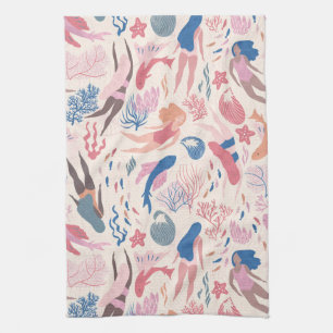 Paño De Cocina Casi sirena