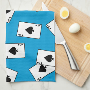 Paño De Cocina Casino Ace Of Spades Poker Blackjack