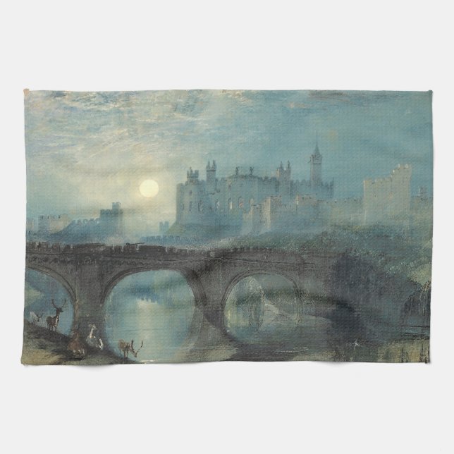 Paño De Cocina Castillo de William Turner Alnwick (Horizontal)