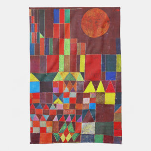 Paño De Cocina Castle y Sun, Paul Klee