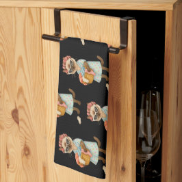 Paño De Cocina Cat is going to laundry