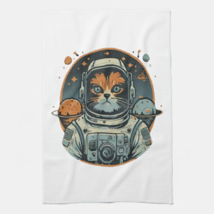 Paño De Cocina Cata-astronauta en Asteroides
