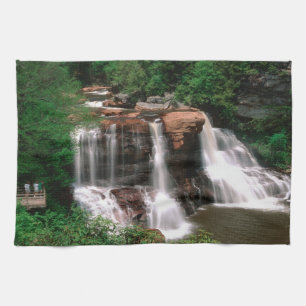 Paño De Cocina Cataratas Blackwater, Virginia Occidental, escéni