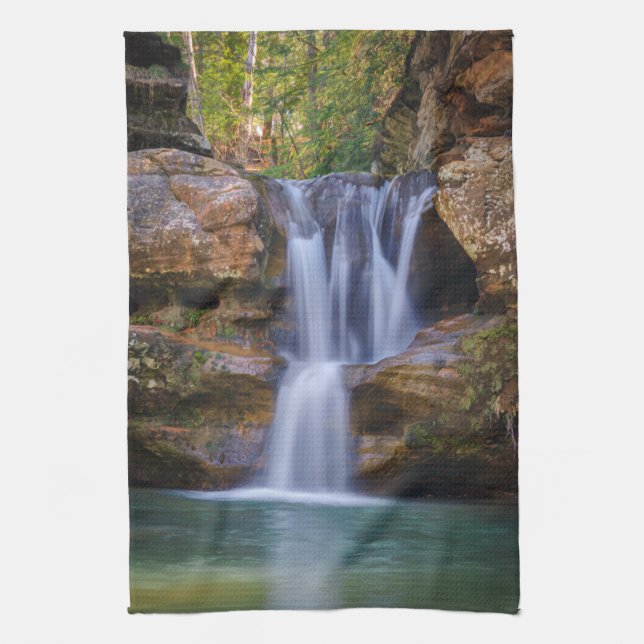 Paño De Cocina Cataratas | Cataratas de cedro, Ohio (Vertical)