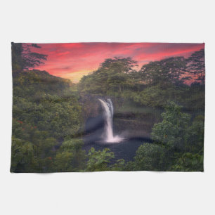 Paño De Cocina Cataratas   Cataratas del arcoiris, Hilo, Hawaii