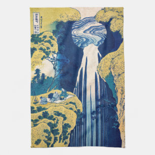 Paño De Cocina Cataratas de Katsushika Hokusai - Amida
