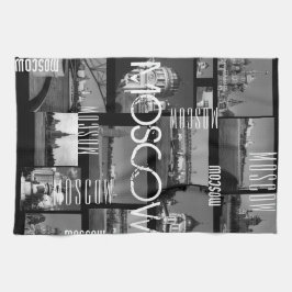 Paño De Cocina Catedral de San Basilio Arquitectura Ciudad Moscú