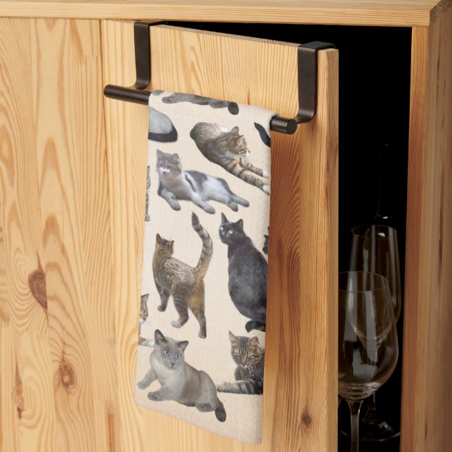 Paño De Cocina Cats 😸 (Pliegue de tercios)