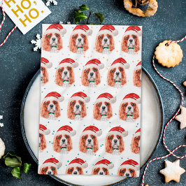 Paño De Cocina Cavalier King Charles Spaniel Raza de Perro Navida
