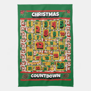 Paño De Cocina Cavalier Navidades de cuenta regresiva anticipan p