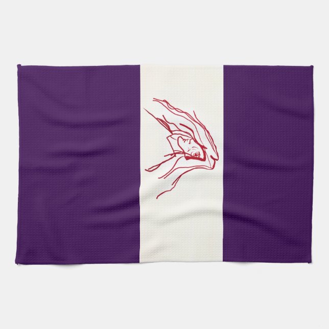 Paño De Cocina Cave Painting Kitchen Towel (Horizontal)