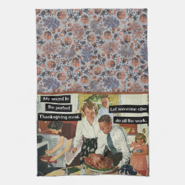 Paño De Cocina Cena de Acción de Gracias Colores de Otoño Acorns