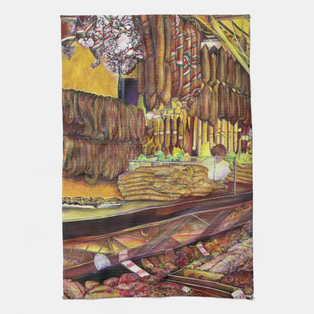 Paño De Cocina Cerdo, Budapest (Vertical)