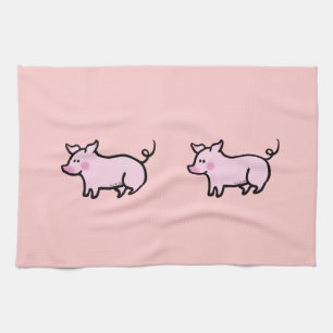 Paño De Cocina Cerdo lindo