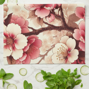 Paño De Cocina Cerezo en flor