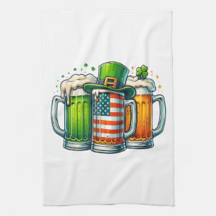 Paño De Cocina Cerveza Irlandesa Irlanda Día de San Patricio Fies