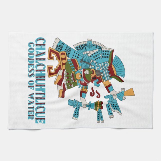 Paño De Cocina Chalchiuhtlicue (Horizontal)