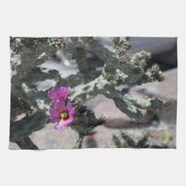 Paño De Cocina Challa Cactus en floración