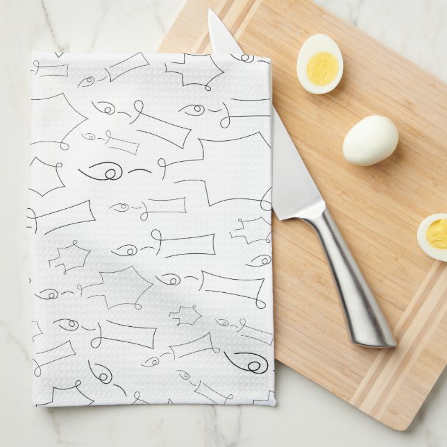 Paño De Cocina Chanukah (Doblado Cuarto)