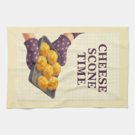 Paño De Cocina Cheese Scone Time — Kitchen Tea Towel