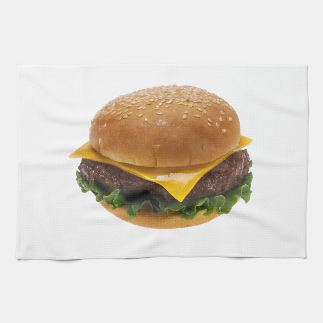 Paño De Cocina Cheeseburger (Horizontal)