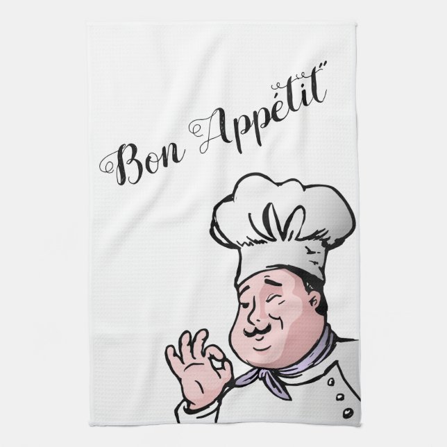 Paño De Cocina Chef Bon Appétit (Vertical)