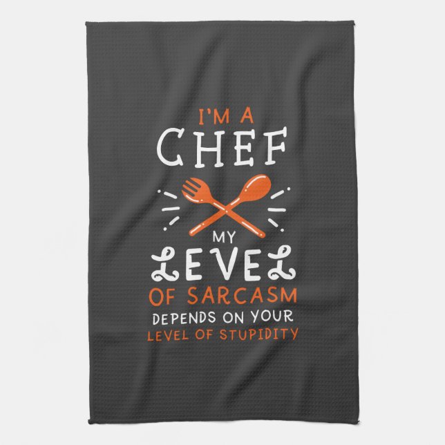 Paño De Cocina Chef Cook Funny Gift (Vertical)