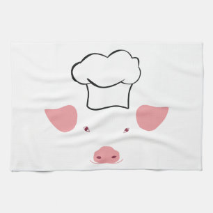 Paño De Cocina Chef de cerdo