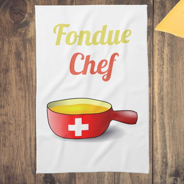 Paño De Cocina Chef de fondue (Subido por el creador)