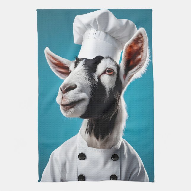 Paño De Cocina Chef Goat (Vertical)