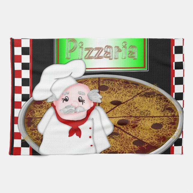 Paño De Cocina Chef Italiano (Horizontal)