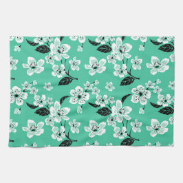 PAÑO DE COCINA CHERRY BLOSSOM - SAKURA (MINT)