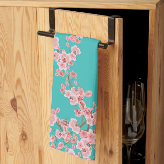 Paño De Cocina Cherry Blossom Watercolor Kitchen Towels