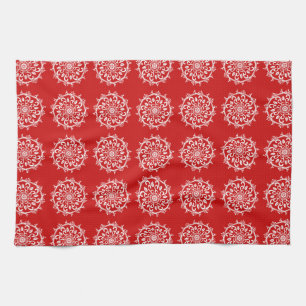 Paño De Cocina Cherry Mandala