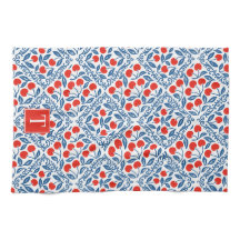 Cherry Rustic Farmhouse French Country Monogram