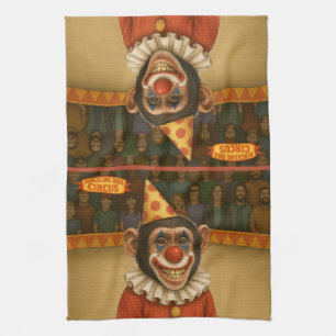 Paño De Cocina Chester el payaso chimpancé