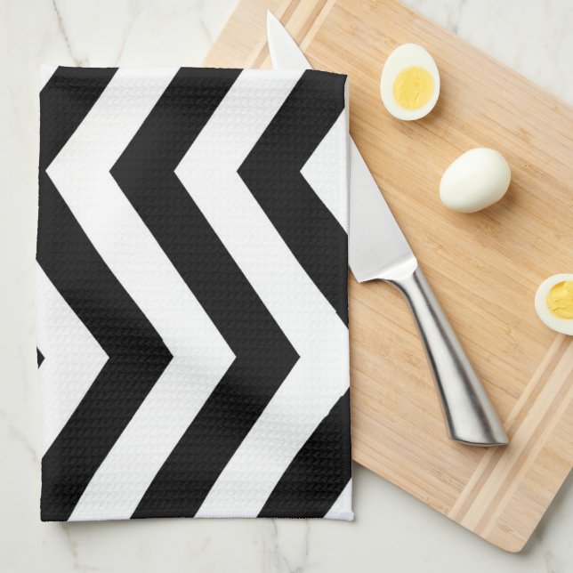 Paño De Cocina Chevron (Doblado Cuarto)