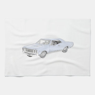 Paño De Cocina Chevy 1967 Chevelle